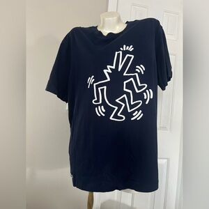 Mens Authentic Lacoste x Keith Haring Graphic T-Shirt XXL
